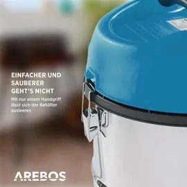 Arebos Industriestaubsauger 2300W blau