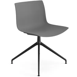 Arper Catifa 53 Stuhl, einfarbig, schwarz / anthrazit #2054