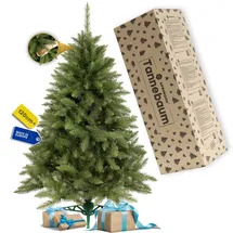 SPRINGOS Künstlicher Premium-weihnachtsbaum, 120 cm Grüne Tanne