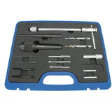 SW-Stahl 03672L Glühkerzen Ausbohrwerkzeugsatz, M8 und M10 x 1,0, 16-teilig I Reparatursatz mit Auszieher I Werkzeugset für Diesel I Ausbohrsatz mit Gewindeschneider