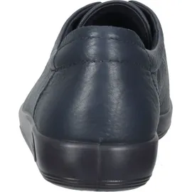 ECCO Soft 2.0 Hohe Sneaker Trainer, Marine, 39