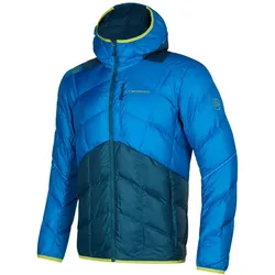 La Sportiva Daunen-Winterjacke Pinnacle Down (leicht, Wärmeisolierung, Skitouring) blau Herren