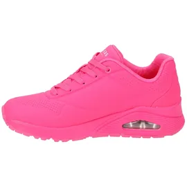 SKECHERS Uno Night Shades hot pink durabuck 38