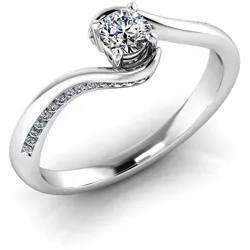 Verlobungsring VR11 750er Weiflgold - 2603