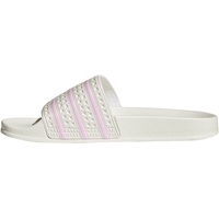 adidas Damen Adilette W Slippers, Off White/Clear pink/Off White, 37 EU - 37 EU