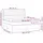 vidaXL Boxspringbett mit Matratze Dunkelgrau 180x200 cm Samt