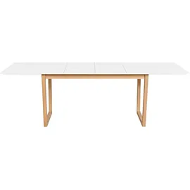miliboo Laho 160 x 75 x 90 cm Eiche weiß