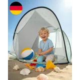 Strandmuschel Baby Mit Uv-Schutz UPF 50+, Pop-Up Strandzelt Für Kinder & Babys,
