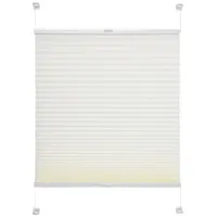 LIEDECO Klemmfix Plissee verspannt 90 x 150 cm weiß