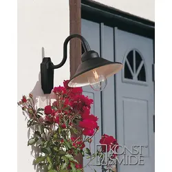 Konstsmide 556-750, Wandbeleuchtung für den Außenbereich, Schwarz, Garten, Patio