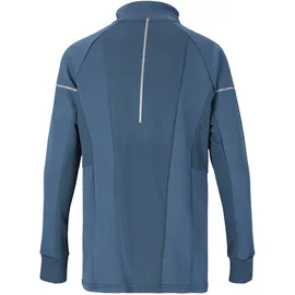 Endurance Funktionsshirt "Kredly", Jungen, Gr. 140, blau (blau, grau), 85% Polyester, 15% Elasthan, unifarben, normal, ohne Ausschnitt, Shirts Funktionsshirt, mit reflektierenden Elementen