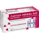 Hexal CETIRIZIN HEXAL Saft bei Allergien 150 ml
