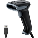 Eyoyo Barcode Scanner 1D 2D QR kabelgebunden, QR Code Scanner Handheld Barcode Leser für PC, Mac, Laptop
