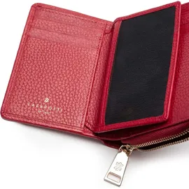 lazarotti Bologna Leather Geldbörse Damen Portemonnaie rot
