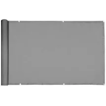 DEUBA Balkonverkleidung 500 x 90 cm grau Polyester