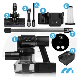 OEM Akku-Staubsauger Handstaubsauger Schwarz