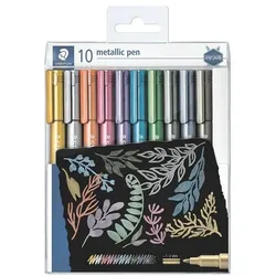 Staedtler 10er-Set Stifte »Metallic pen«