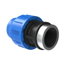 Kirchhoff Übergangsstück 32 mm x 1" schwarz