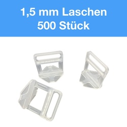 Verlegefix 500 Laschen 1,5 mm Fliesen Nivelliersystem | 