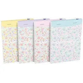 Oxford Notizblock GO Floral DIN A6 liniert, 1 St.