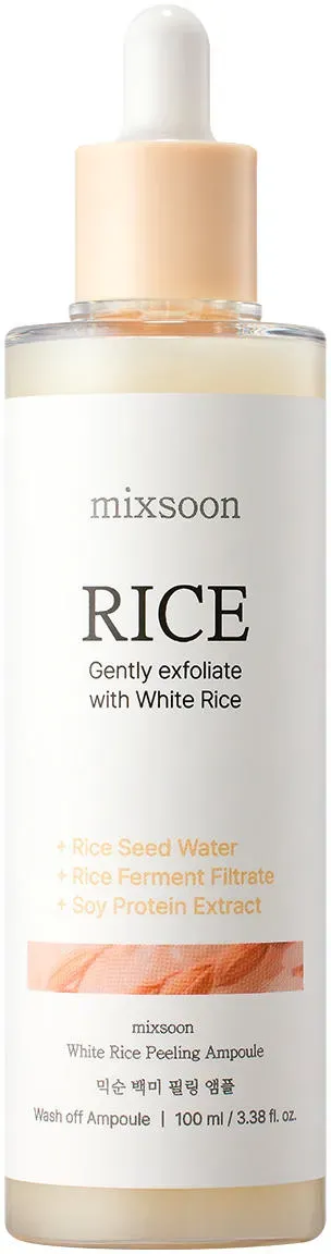 mixsoon White Rice Peeling Ampoule 100 ml