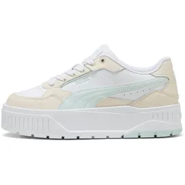 Puma Karmen II Idol Weiblich Sneaker PUMA White-Peaceful Blue-Alpine Snow,