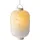 MARELIDA LED Solar Lampion Flammeneffekt - 30 warmweiße LED - H: 30cm - D: 20cm - Licht...