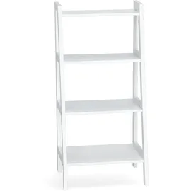 Zeller Standregal 43 x 32 x 90 cm Weiß