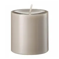Engels Kerzen Stumpenkerze 8 cm braun