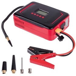 Walter Li-Ion Motorrad Starthilfe mit Kompressor 12V Batterie Starthilfegerät