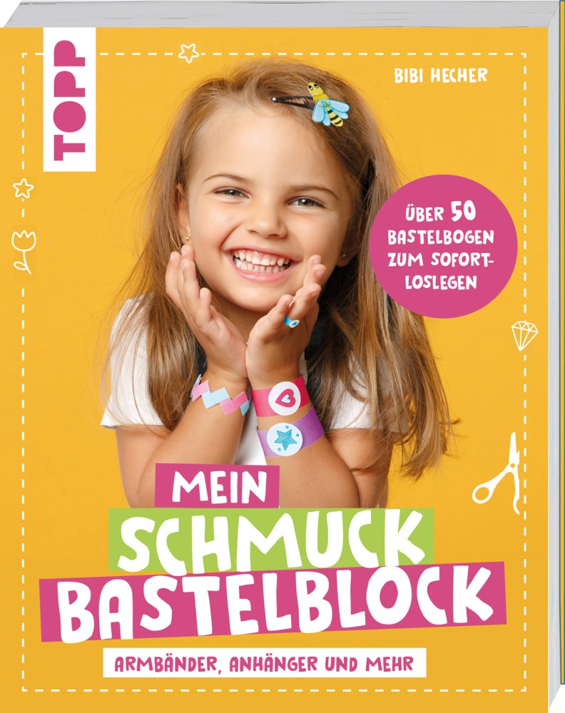 Mein Schmuckbastelblock - Bibi Hecher  Taschenbuch