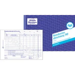 Reisekostenabrechnung A5 50BL ZWECKFORM 740 50Bl,