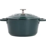 MasterClass Bräter Hunter Green - ø 20 cm / 2.5 liter - Standard-Antihaftbeschichtung - Grün