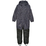 Color Kids Schneeoverall 741089 Schneeanzug mit Kapuze und Fußschlafen in Grau 140