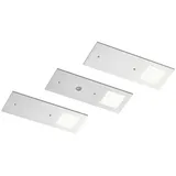 ARCCHIO Nortra Dimmbar (Modern) in Alu aus Aluminium 3-flammig Wohnzimmerleuchte