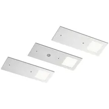 ARCCHIO Nortra Dimmbar (Modern) in Alu aus Aluminium 3-flammig Wohnzimmerleuchte