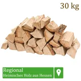 Flameup - Brennholz Kaminholz Holz Eiche 5-500 kg Für Ofen und Kamin Kaminofen Feuerschale Grill Feuerholz Holzscheite Wood 25 cm kammergetrocknet