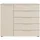 LeGer Home by Lena Gercke Kommode Sideboard SERINA 120 x 100 x 42 cm Beige (Champagner)