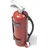 Absima Feuerlöscher mit Halterung rot (2320077)