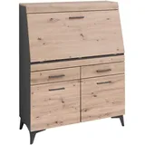 Innostyle Sekretär ¦ holzfarben ¦ Maße cm B: 98 H: 124 T: 42.0