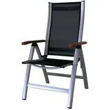 SUN GARDEN Alu Sun Star Comfort Klappsessel - Silber