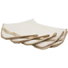 Waschies Feine Gesichtstücher Beige 5er- Set