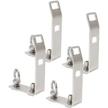 upaldhou T-nut-ladestopps für Dachträger aus Edelstahl 304 – 4 Stück für Kajak,