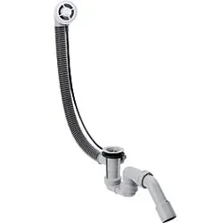 hansgrohe Grundkörper Flexaplus Ab- und Überlaufgarnitur, Normal- und Duschwannen