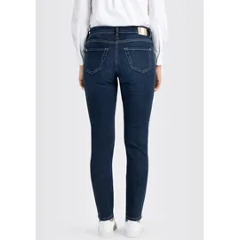 MAC Damen Jeans Slim Fit Carrie Pipe in blauem New Basic-D46 / L30