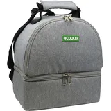 Cao Kühlrucksack Cooler 9", grau, 25 x 23 x 16 cm