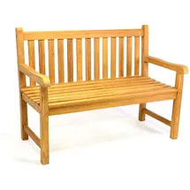 VCM Gartenbank 120 x 62 x 90 cm Braun