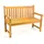 VCM Gartenbank 120 x 62 x 90 cm Braun