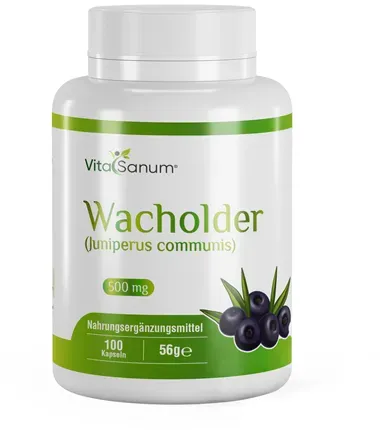 VitaSanum®- Wacholder (Juniperus communis) 500 mg 100 Kapseln