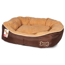 Karlie Tierbett Hundekorb Chipz rund beige